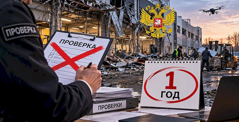 Бизнес, пострадавший от беспилотников, освобожден от проверок